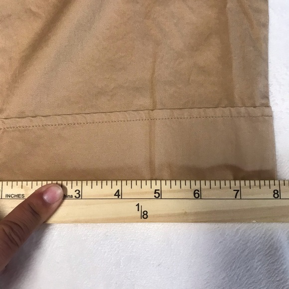 Willi Smith Straight Capri Pants Women’s Size 10 Color Khaki Low Rise Pocket’s. - Picture 14 of 15